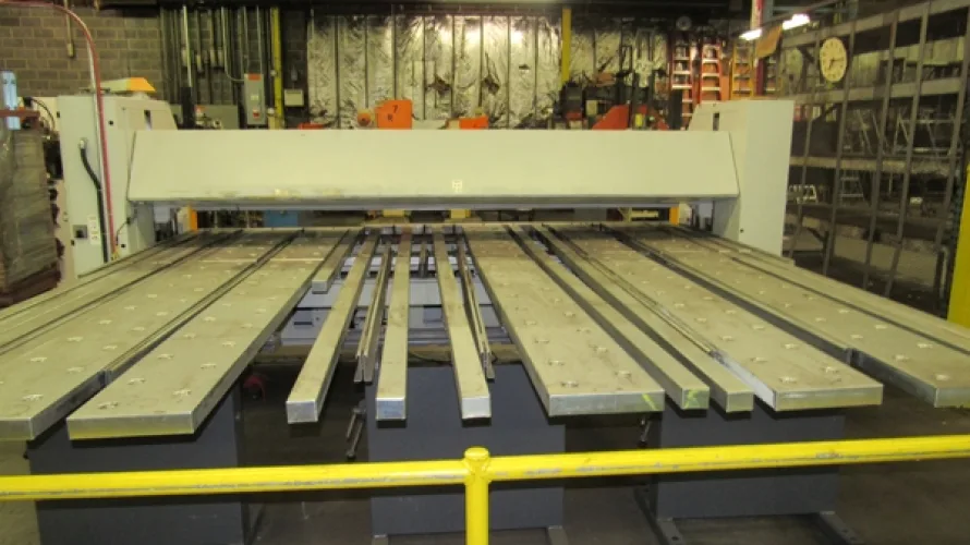 Photo #50 of SURPLUS ASSETS FORMERLY OF RUBBERMAID PRODUCTS, INCLUDING: RAS FLEXIBEND CNC FOLDER, MINSTER PIECEMAKER HIGH SPEED PRESS, HPM TRIPLE ACTION HYDRAULIC PRESS, NIAGARA POWER SQUARING SHEAR, SPOT WELDERS, (2) TCM FORKLIFTS, (8) MILFORD & TOWNSEND RIVET