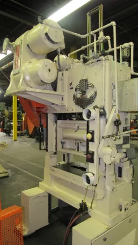 Photo #57 of SURPLUS ASSETS FORMERLY OF RUBBERMAID PRODUCTS, INCLUDING: RAS FLEXIBEND CNC FOLDER, MINSTER PIECEMAKER HIGH SPEED PRESS, HPM TRIPLE ACTION HYDRAULIC PRESS, NIAGARA POWER SQUARING SHEAR, SPOT WELDERS, (2) TCM FORKLIFTS, (8) MILFORD & TOWNSEND RIVET