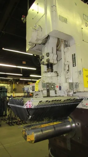 Photo #68 of SURPLUS ASSETS FORMERLY OF RUBBERMAID PRODUCTS, INCLUDING: RAS FLEXIBEND CNC FOLDER, MINSTER PIECEMAKER HIGH SPEED PRESS, HPM TRIPLE ACTION HYDRAULIC PRESS, NIAGARA POWER SQUARING SHEAR, SPOT WELDERS, (2) TCM FORKLIFTS, (8) MILFORD & TOWNSEND RIVET
