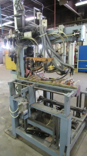 Photo #76 of SURPLUS ASSETS FORMERLY OF RUBBERMAID PRODUCTS, INCLUDING: RAS FLEXIBEND CNC FOLDER, MINSTER PIECEMAKER HIGH SPEED PRESS, HPM TRIPLE ACTION HYDRAULIC PRESS, NIAGARA POWER SQUARING SHEAR, SPOT WELDERS, (2) TCM FORKLIFTS, (8) MILFORD & TOWNSEND RIVET