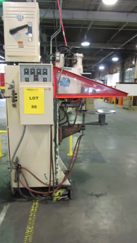 Photo #77 of SURPLUS ASSETS FORMERLY OF RUBBERMAID PRODUCTS, INCLUDING: RAS FLEXIBEND CNC FOLDER, MINSTER PIECEMAKER HIGH SPEED PRESS, HPM TRIPLE ACTION HYDRAULIC PRESS, NIAGARA POWER SQUARING SHEAR, SPOT WELDERS, (2) TCM FORKLIFTS, (8) MILFORD & TOWNSEND RIVET