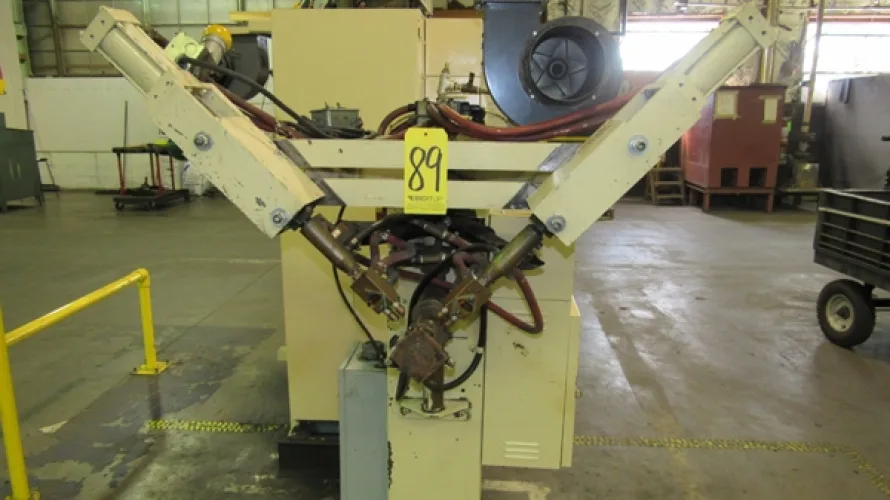 Photo #80 of SURPLUS ASSETS FORMERLY OF RUBBERMAID PRODUCTS, INCLUDING: RAS FLEXIBEND CNC FOLDER, MINSTER PIECEMAKER HIGH SPEED PRESS, HPM TRIPLE ACTION HYDRAULIC PRESS, NIAGARA POWER SQUARING SHEAR, SPOT WELDERS, (2) TCM FORKLIFTS, (8) MILFORD & TOWNSEND RIVET