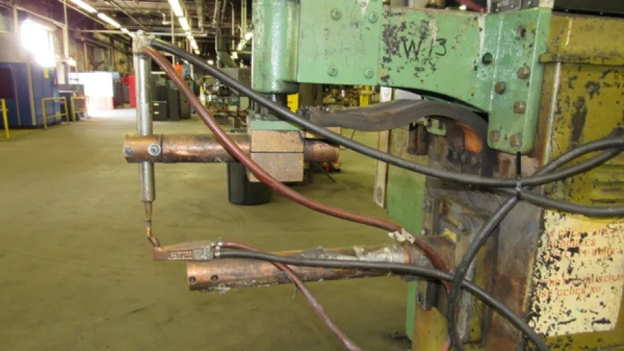 Photo #82 of SURPLUS ASSETS FORMERLY OF RUBBERMAID PRODUCTS, INCLUDING: RAS FLEXIBEND CNC FOLDER, MINSTER PIECEMAKER HIGH SPEED PRESS, HPM TRIPLE ACTION HYDRAULIC PRESS, NIAGARA POWER SQUARING SHEAR, SPOT WELDERS, (2) TCM FORKLIFTS, (8) MILFORD & TOWNSEND RIVET