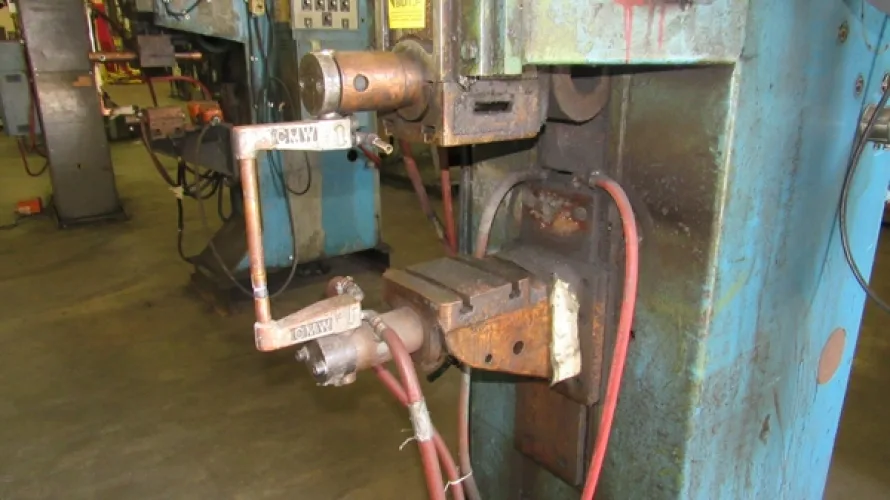 Photo #84 of SURPLUS ASSETS FORMERLY OF RUBBERMAID PRODUCTS, INCLUDING: RAS FLEXIBEND CNC FOLDER, MINSTER PIECEMAKER HIGH SPEED PRESS, HPM TRIPLE ACTION HYDRAULIC PRESS, NIAGARA POWER SQUARING SHEAR, SPOT WELDERS, (2) TCM FORKLIFTS, (8) MILFORD & TOWNSEND RIVET