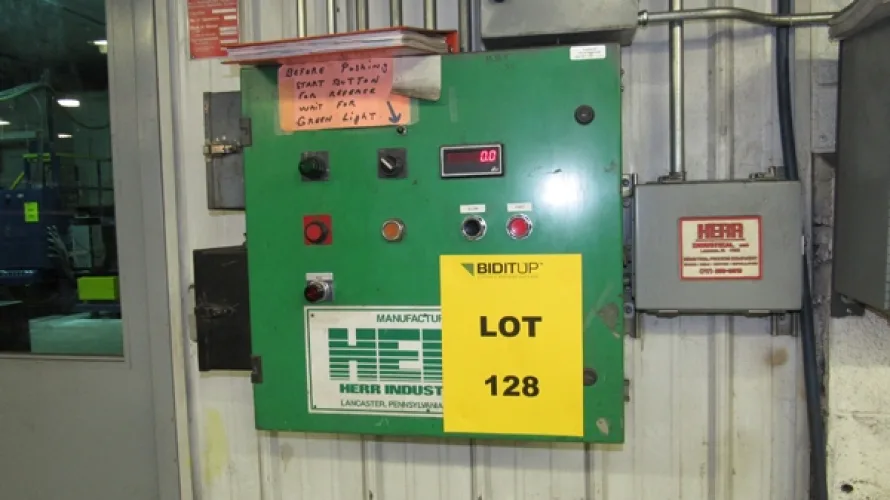 Photo #86 of SURPLUS ASSETS FORMERLY OF RUBBERMAID PRODUCTS, INCLUDING: RAS FLEXIBEND CNC FOLDER, MINSTER PIECEMAKER HIGH SPEED PRESS, HPM TRIPLE ACTION HYDRAULIC PRESS, NIAGARA POWER SQUARING SHEAR, SPOT WELDERS, (2) TCM FORKLIFTS, (8) MILFORD & TOWNSEND RIVET