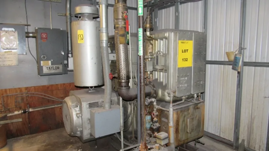 Photo #88 of SURPLUS ASSETS FORMERLY OF RUBBERMAID PRODUCTS, INCLUDING: RAS FLEXIBEND CNC FOLDER, MINSTER PIECEMAKER HIGH SPEED PRESS, HPM TRIPLE ACTION HYDRAULIC PRESS, NIAGARA POWER SQUARING SHEAR, SPOT WELDERS, (2) TCM FORKLIFTS, (8) MILFORD & TOWNSEND RIVET