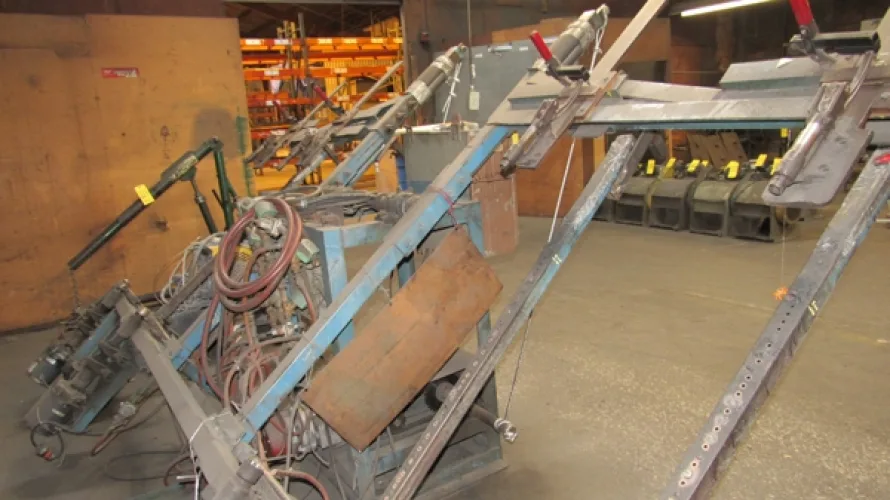 Photo #102 of SURPLUS ASSETS FORMERLY OF RUBBERMAID PRODUCTS, INCLUDING: RAS FLEXIBEND CNC FOLDER, MINSTER PIECEMAKER HIGH SPEED PRESS, HPM TRIPLE ACTION HYDRAULIC PRESS, NIAGARA POWER SQUARING SHEAR, SPOT WELDERS, (2) TCM FORKLIFTS, (8) MILFORD & TOWNSEND RIVET