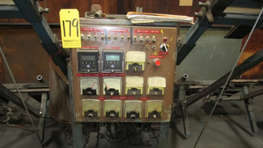Photo #103 of SURPLUS ASSETS FORMERLY OF RUBBERMAID PRODUCTS, INCLUDING: RAS FLEXIBEND CNC FOLDER, MINSTER PIECEMAKER HIGH SPEED PRESS, HPM TRIPLE ACTION HYDRAULIC PRESS, NIAGARA POWER SQUARING SHEAR, SPOT WELDERS, (2) TCM FORKLIFTS, (8) MILFORD & TOWNSEND RIVET