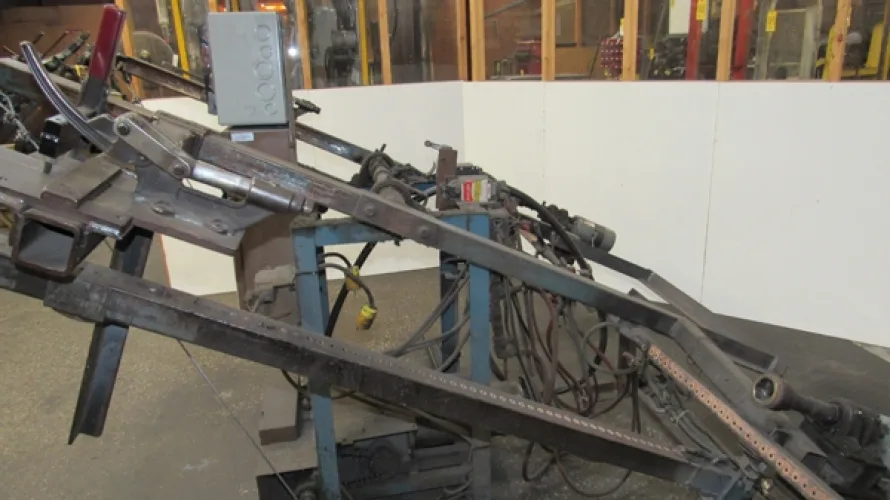 Photo #107 of SURPLUS ASSETS FORMERLY OF RUBBERMAID PRODUCTS, INCLUDING: RAS FLEXIBEND CNC FOLDER, MINSTER PIECEMAKER HIGH SPEED PRESS, HPM TRIPLE ACTION HYDRAULIC PRESS, NIAGARA POWER SQUARING SHEAR, SPOT WELDERS, (2) TCM FORKLIFTS, (8) MILFORD & TOWNSEND RIVET
