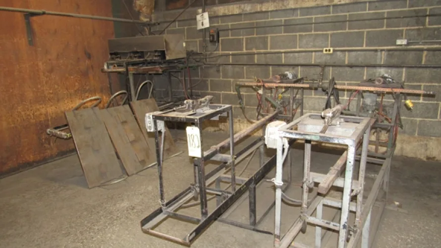 Photo #108 of SURPLUS ASSETS FORMERLY OF RUBBERMAID PRODUCTS, INCLUDING: RAS FLEXIBEND CNC FOLDER, MINSTER PIECEMAKER HIGH SPEED PRESS, HPM TRIPLE ACTION HYDRAULIC PRESS, NIAGARA POWER SQUARING SHEAR, SPOT WELDERS, (2) TCM FORKLIFTS, (8) MILFORD & TOWNSEND RIVET