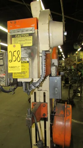 Photo #156 of SURPLUS ASSETS FORMERLY OF RUBBERMAID PRODUCTS, INCLUDING: RAS FLEXIBEND CNC FOLDER, MINSTER PIECEMAKER HIGH SPEED PRESS, HPM TRIPLE ACTION HYDRAULIC PRESS, NIAGARA POWER SQUARING SHEAR, SPOT WELDERS, (2) TCM FORKLIFTS, (8) MILFORD & TOWNSEND RIVET