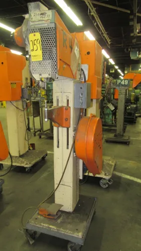 Photo #157 of SURPLUS ASSETS FORMERLY OF RUBBERMAID PRODUCTS, INCLUDING: RAS FLEXIBEND CNC FOLDER, MINSTER PIECEMAKER HIGH SPEED PRESS, HPM TRIPLE ACTION HYDRAULIC PRESS, NIAGARA POWER SQUARING SHEAR, SPOT WELDERS, (2) TCM FORKLIFTS, (8) MILFORD & TOWNSEND RIVET