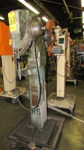 Photo #159 of SURPLUS ASSETS FORMERLY OF RUBBERMAID PRODUCTS, INCLUDING: RAS FLEXIBEND CNC FOLDER, MINSTER PIECEMAKER HIGH SPEED PRESS, HPM TRIPLE ACTION HYDRAULIC PRESS, NIAGARA POWER SQUARING SHEAR, SPOT WELDERS, (2) TCM FORKLIFTS, (8) MILFORD & TOWNSEND RIVET