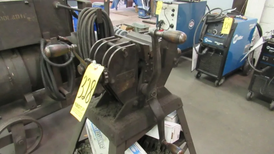 Photo #174 of SURPLUS ASSETS FORMERLY OF RUBBERMAID PRODUCTS, INCLUDING: RAS FLEXIBEND CNC FOLDER, MINSTER PIECEMAKER HIGH SPEED PRESS, HPM TRIPLE ACTION HYDRAULIC PRESS, NIAGARA POWER SQUARING SHEAR, SPOT WELDERS, (2) TCM FORKLIFTS, (8) MILFORD & TOWNSEND RIVET