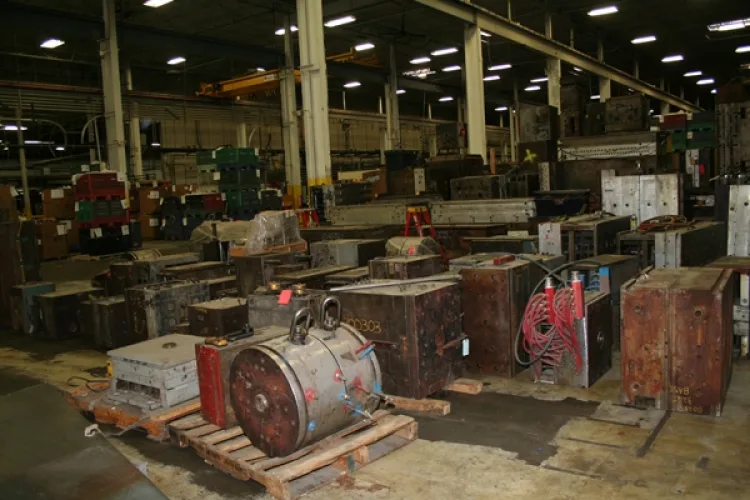 Photo #72 of ASSETS NO LONGER REQUIRED IN THE ONGOING OPERATIONS OF CONTINENTAL COMMERCIAL PRODUCTS, LLC, FEATURING: FOAM & PLASTIC INJECTION MOLDING MACHINES.