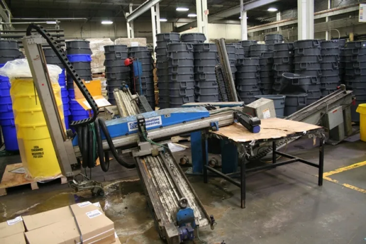 Photo #73 of ASSETS NO LONGER REQUIRED IN THE ONGOING OPERATIONS OF CONTINENTAL COMMERCIAL PRODUCTS, LLC, FEATURING: FOAM & PLASTIC INJECTION MOLDING MACHINES.