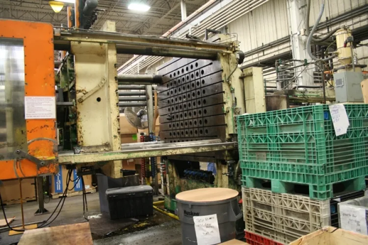 Photo #135 of ASSETS NO LONGER REQUIRED IN THE ONGOING OPERATIONS OF CONTINENTAL COMMERCIAL PRODUCTS, LLC, FEATURING: FOAM & PLASTIC INJECTION MOLDING MACHINES.