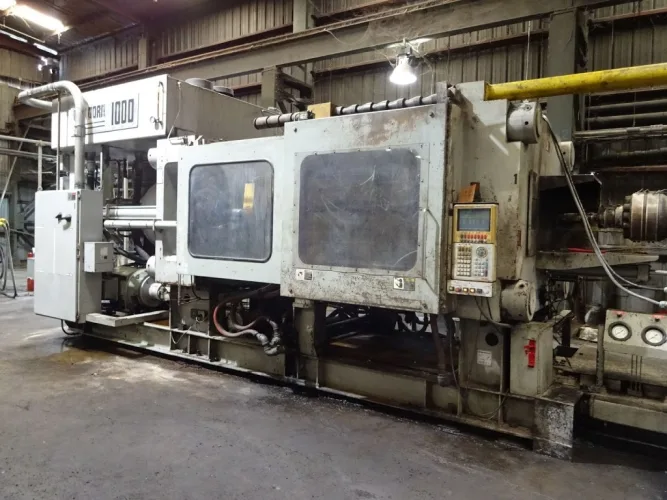 Photo #3 of POLYVULC USA, INC. - MODERN RUBBER AND PLASTIC RECYCLING EQUIPMENT INCLUDING 6" DAVIS MERRITT EXTRUSION RECYCLING LINE, INJECTION MOLDERS TO 1,000 TON X 400 OZ., VECOPLAN SHREDDERS, SILOS, CRACKER MILL & RECYCLING LINE PARTS & SUPPORT EQUIPMENT