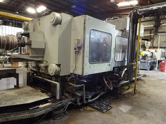 Photo #7 of POLYVULC USA, INC. - MODERN RUBBER AND PLASTIC RECYCLING EQUIPMENT INCLUDING 6" DAVIS MERRITT EXTRUSION RECYCLING LINE, INJECTION MOLDERS TO 1,000 TON X 400 OZ., VECOPLAN SHREDDERS, SILOS, CRACKER MILL & RECYCLING LINE PARTS & SUPPORT EQUIPMENT