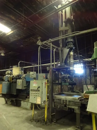 Photo #16 of POLYVULC USA, INC. - MODERN RUBBER AND PLASTIC RECYCLING EQUIPMENT INCLUDING 6" DAVIS MERRITT EXTRUSION RECYCLING LINE, INJECTION MOLDERS TO 1,000 TON X 400 OZ., VECOPLAN SHREDDERS, SILOS, CRACKER MILL & RECYCLING LINE PARTS & SUPPORT EQUIPMENT