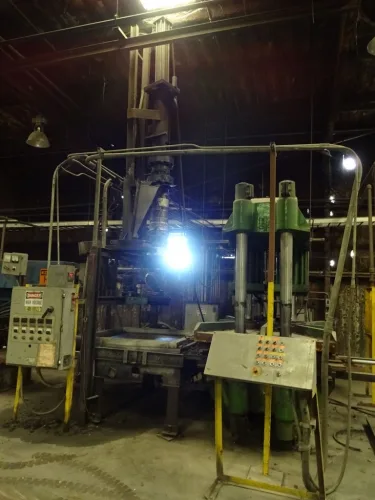 Photo #17 of POLYVULC USA, INC. - MODERN RUBBER AND PLASTIC RECYCLING EQUIPMENT INCLUDING 6" DAVIS MERRITT EXTRUSION RECYCLING LINE, INJECTION MOLDERS TO 1,000 TON X 400 OZ., VECOPLAN SHREDDERS, SILOS, CRACKER MILL & RECYCLING LINE PARTS & SUPPORT EQUIPMENT