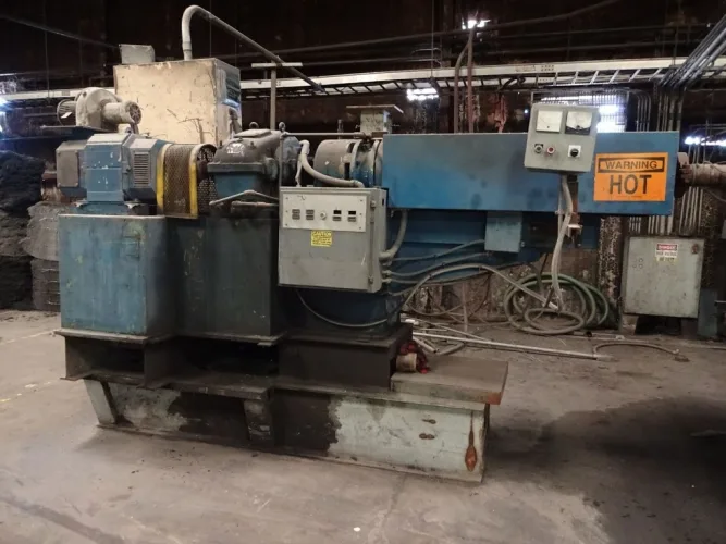 Photo #19 of POLYVULC USA, INC. - MODERN RUBBER AND PLASTIC RECYCLING EQUIPMENT INCLUDING 6" DAVIS MERRITT EXTRUSION RECYCLING LINE, INJECTION MOLDERS TO 1,000 TON X 400 OZ., VECOPLAN SHREDDERS, SILOS, CRACKER MILL & RECYCLING LINE PARTS & SUPPORT EQUIPMENT