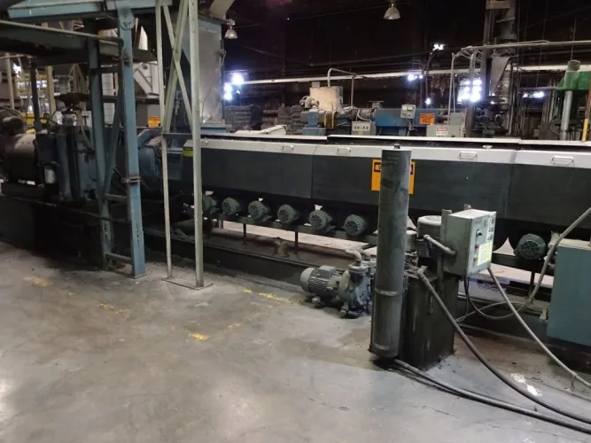 Photo #25 of POLYVULC USA, INC. - MODERN RUBBER AND PLASTIC RECYCLING EQUIPMENT INCLUDING 6" DAVIS MERRITT EXTRUSION RECYCLING LINE, INJECTION MOLDERS TO 1,000 TON X 400 OZ., VECOPLAN SHREDDERS, SILOS, CRACKER MILL & RECYCLING LINE PARTS & SUPPORT EQUIPMENT