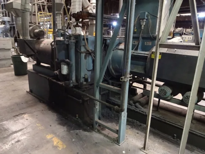Photo #28 of POLYVULC USA, INC. - MODERN RUBBER AND PLASTIC RECYCLING EQUIPMENT INCLUDING 6" DAVIS MERRITT EXTRUSION RECYCLING LINE, INJECTION MOLDERS TO 1,000 TON X 400 OZ., VECOPLAN SHREDDERS, SILOS, CRACKER MILL & RECYCLING LINE PARTS & SUPPORT EQUIPMENT