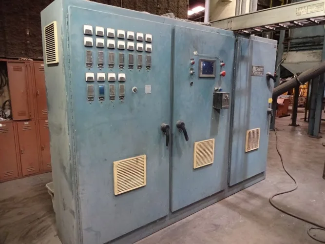 Photo #30 of POLYVULC USA, INC. - MODERN RUBBER AND PLASTIC RECYCLING EQUIPMENT INCLUDING 6" DAVIS MERRITT EXTRUSION RECYCLING LINE, INJECTION MOLDERS TO 1,000 TON X 400 OZ., VECOPLAN SHREDDERS, SILOS, CRACKER MILL & RECYCLING LINE PARTS & SUPPORT EQUIPMENT