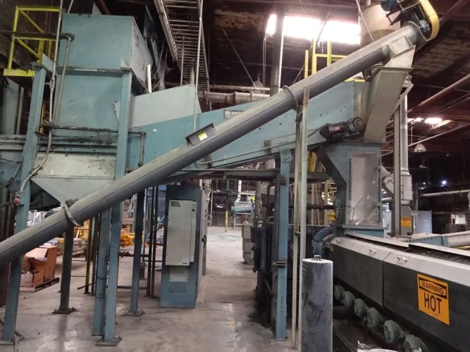Photo #31 of POLYVULC USA, INC. - MODERN RUBBER AND PLASTIC RECYCLING EQUIPMENT INCLUDING 6" DAVIS MERRITT EXTRUSION RECYCLING LINE, INJECTION MOLDERS TO 1,000 TON X 400 OZ., VECOPLAN SHREDDERS, SILOS, CRACKER MILL & RECYCLING LINE PARTS & SUPPORT EQUIPMENT