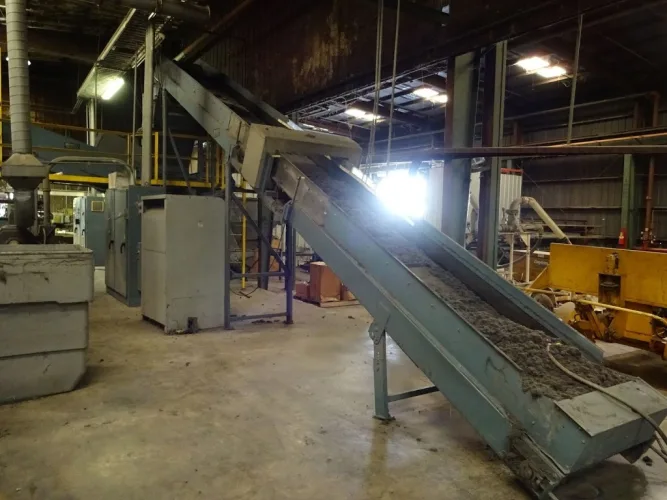 Photo #33 of POLYVULC USA, INC. - MODERN RUBBER AND PLASTIC RECYCLING EQUIPMENT INCLUDING 6" DAVIS MERRITT EXTRUSION RECYCLING LINE, INJECTION MOLDERS TO 1,000 TON X 400 OZ., VECOPLAN SHREDDERS, SILOS, CRACKER MILL & RECYCLING LINE PARTS & SUPPORT EQUIPMENT