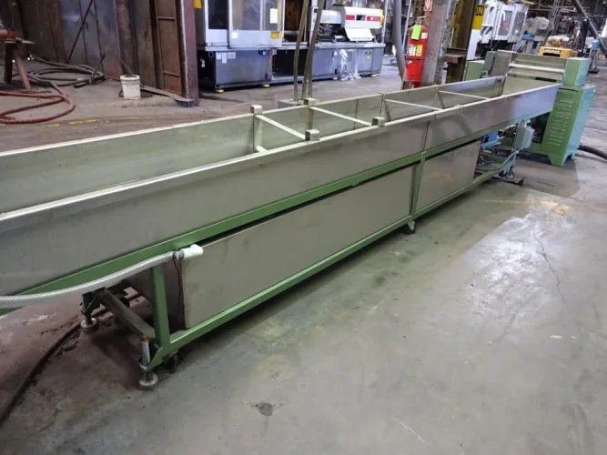 Photo #36 of POLYVULC USA, INC. - MODERN RUBBER AND PLASTIC RECYCLING EQUIPMENT INCLUDING 6" DAVIS MERRITT EXTRUSION RECYCLING LINE, INJECTION MOLDERS TO 1,000 TON X 400 OZ., VECOPLAN SHREDDERS, SILOS, CRACKER MILL & RECYCLING LINE PARTS & SUPPORT EQUIPMENT