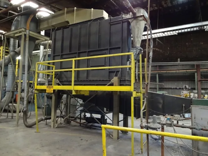 Photo #40 of POLYVULC USA, INC. - MODERN RUBBER AND PLASTIC RECYCLING EQUIPMENT INCLUDING 6" DAVIS MERRITT EXTRUSION RECYCLING LINE, INJECTION MOLDERS TO 1,000 TON X 400 OZ., VECOPLAN SHREDDERS, SILOS, CRACKER MILL & RECYCLING LINE PARTS & SUPPORT EQUIPMENT