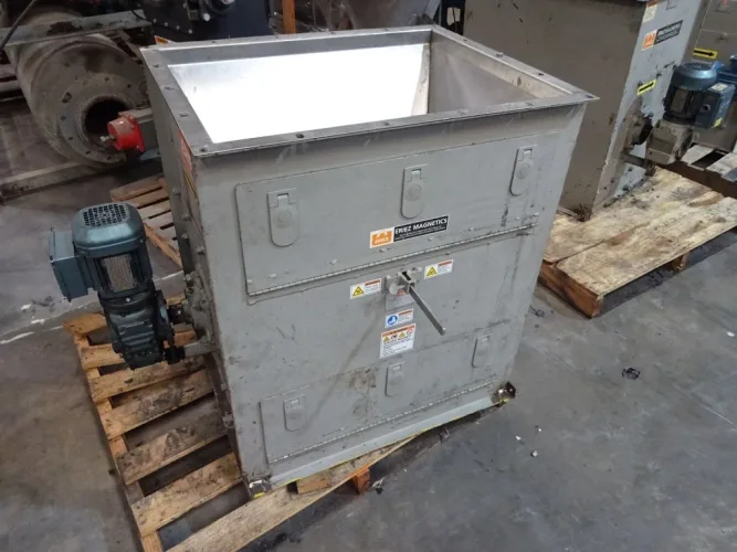 Photo #45 of POLYVULC USA, INC. - MODERN RUBBER AND PLASTIC RECYCLING EQUIPMENT INCLUDING 6" DAVIS MERRITT EXTRUSION RECYCLING LINE, INJECTION MOLDERS TO 1,000 TON X 400 OZ., VECOPLAN SHREDDERS, SILOS, CRACKER MILL & RECYCLING LINE PARTS & SUPPORT EQUIPMENT