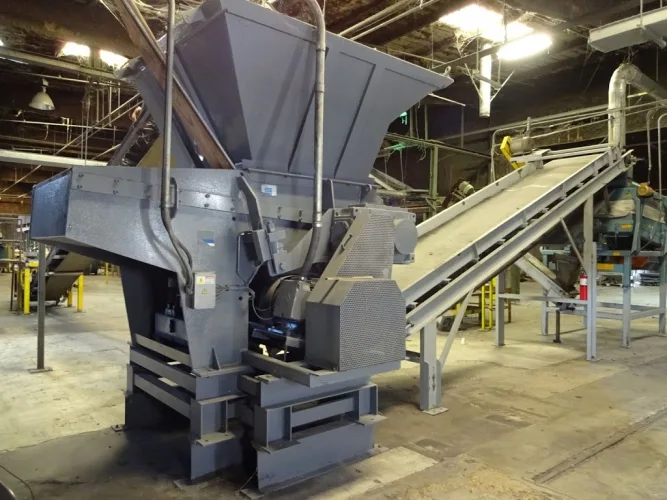 Photo #55 of POLYVULC USA, INC. - MODERN RUBBER AND PLASTIC RECYCLING EQUIPMENT INCLUDING 6" DAVIS MERRITT EXTRUSION RECYCLING LINE, INJECTION MOLDERS TO 1,000 TON X 400 OZ., VECOPLAN SHREDDERS, SILOS, CRACKER MILL & RECYCLING LINE PARTS & SUPPORT EQUIPMENT