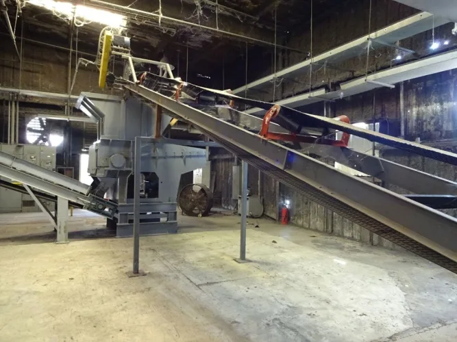 Photo #58 of POLYVULC USA, INC. - MODERN RUBBER AND PLASTIC RECYCLING EQUIPMENT INCLUDING 6" DAVIS MERRITT EXTRUSION RECYCLING LINE, INJECTION MOLDERS TO 1,000 TON X 400 OZ., VECOPLAN SHREDDERS, SILOS, CRACKER MILL & RECYCLING LINE PARTS & SUPPORT EQUIPMENT