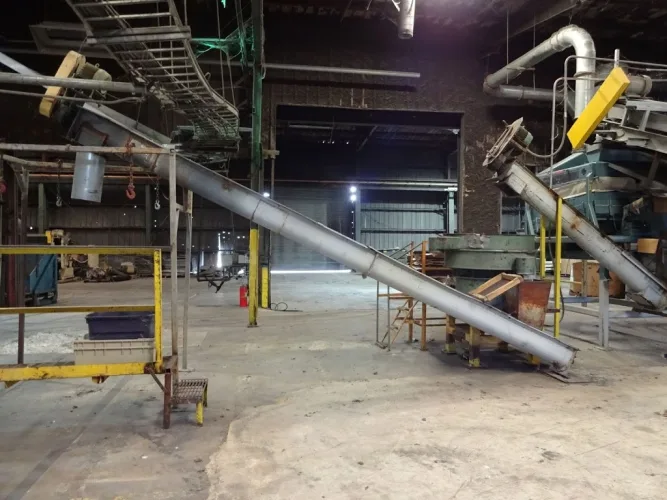 Photo #60 of POLYVULC USA, INC. - MODERN RUBBER AND PLASTIC RECYCLING EQUIPMENT INCLUDING 6" DAVIS MERRITT EXTRUSION RECYCLING LINE, INJECTION MOLDERS TO 1,000 TON X 400 OZ., VECOPLAN SHREDDERS, SILOS, CRACKER MILL & RECYCLING LINE PARTS & SUPPORT EQUIPMENT