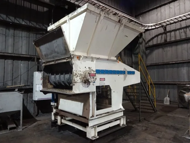 Photo #64 of POLYVULC USA, INC. - MODERN RUBBER AND PLASTIC RECYCLING EQUIPMENT INCLUDING 6" DAVIS MERRITT EXTRUSION RECYCLING LINE, INJECTION MOLDERS TO 1,000 TON X 400 OZ., VECOPLAN SHREDDERS, SILOS, CRACKER MILL & RECYCLING LINE PARTS & SUPPORT EQUIPMENT