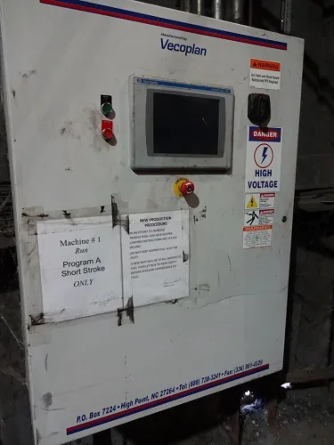 Photo #65 of POLYVULC USA, INC. - MODERN RUBBER AND PLASTIC RECYCLING EQUIPMENT INCLUDING 6" DAVIS MERRITT EXTRUSION RECYCLING LINE, INJECTION MOLDERS TO 1,000 TON X 400 OZ., VECOPLAN SHREDDERS, SILOS, CRACKER MILL & RECYCLING LINE PARTS & SUPPORT EQUIPMENT