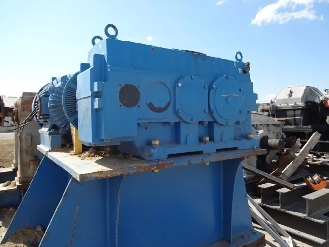 Photo #92 of POLYVULC USA, INC. - MODERN RUBBER AND PLASTIC RECYCLING EQUIPMENT INCLUDING 6" DAVIS MERRITT EXTRUSION RECYCLING LINE, INJECTION MOLDERS TO 1,000 TON X 400 OZ., VECOPLAN SHREDDERS, SILOS, CRACKER MILL & RECYCLING LINE PARTS & SUPPORT EQUIPMENT