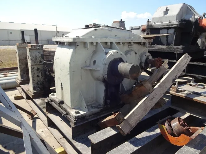Photo #93 of POLYVULC USA, INC. - MODERN RUBBER AND PLASTIC RECYCLING EQUIPMENT INCLUDING 6" DAVIS MERRITT EXTRUSION RECYCLING LINE, INJECTION MOLDERS TO 1,000 TON X 400 OZ., VECOPLAN SHREDDERS, SILOS, CRACKER MILL & RECYCLING LINE PARTS & SUPPORT EQUIPMENT