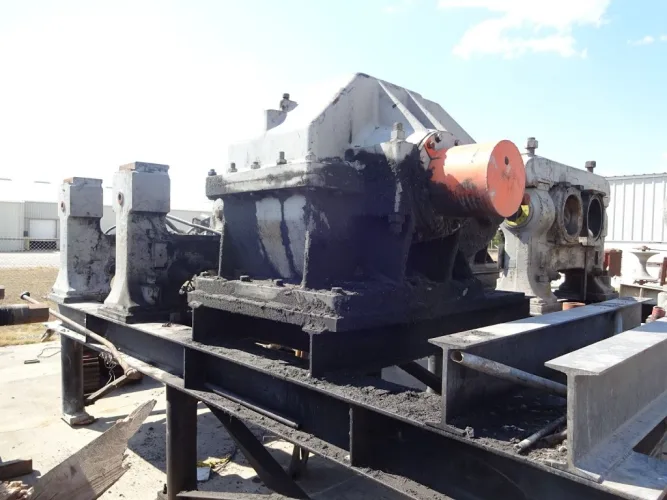 Photo #94 of POLYVULC USA, INC. - MODERN RUBBER AND PLASTIC RECYCLING EQUIPMENT INCLUDING 6" DAVIS MERRITT EXTRUSION RECYCLING LINE, INJECTION MOLDERS TO 1,000 TON X 400 OZ., VECOPLAN SHREDDERS, SILOS, CRACKER MILL & RECYCLING LINE PARTS & SUPPORT EQUIPMENT