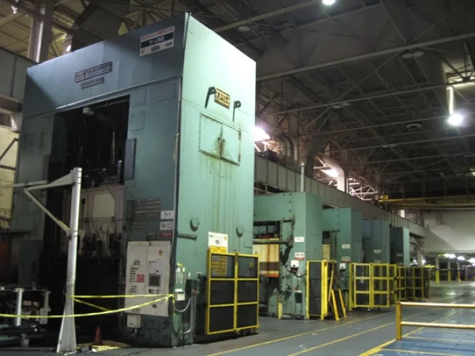 Photo #32 of MAJOR FORMER AUTOMOTIVE STAMPING FACILITY- 25 PRESS LINES TO 4500 TONS: TRANSFER, DOUBLE ACTION, HYDRAULIC, STRAIGHT SIDE, OBI, GAPS, TRYOUT, CRANES: OVERHEAD, MOBILE, STRADDLE, GANTRY CRANES TO 80 TON, 5-AXIS VERTICAL GANTRY MILLING MACHINE, OVER 100 CNC
