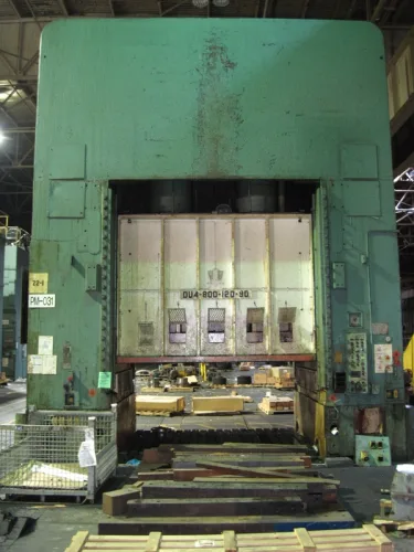 Photo #33 of MAJOR FORMER AUTOMOTIVE STAMPING FACILITY- 25 PRESS LINES TO 4500 TONS: TRANSFER, DOUBLE ACTION, HYDRAULIC, STRAIGHT SIDE, OBI, GAPS, TRYOUT, CRANES: OVERHEAD, MOBILE, STRADDLE, GANTRY CRANES TO 80 TON, 5-AXIS VERTICAL GANTRY MILLING MACHINE, OVER 100 CNC