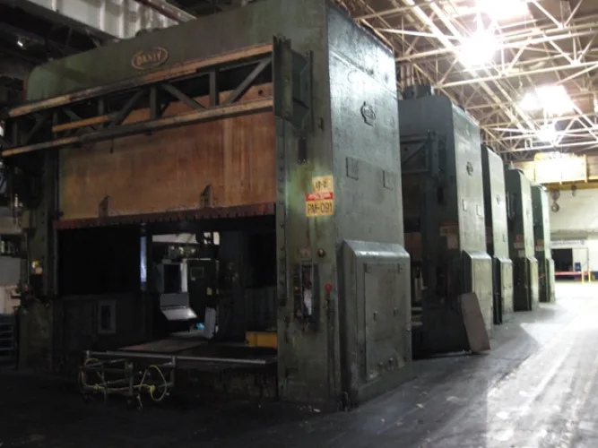Photo #37 of MAJOR FORMER AUTOMOTIVE STAMPING FACILITY- 25 PRESS LINES TO 4500 TONS: TRANSFER, DOUBLE ACTION, HYDRAULIC, STRAIGHT SIDE, OBI, GAPS, TRYOUT, CRANES: OVERHEAD, MOBILE, STRADDLE, GANTRY CRANES TO 80 TON, 5-AXIS VERTICAL GANTRY MILLING MACHINE, OVER 100 CNC