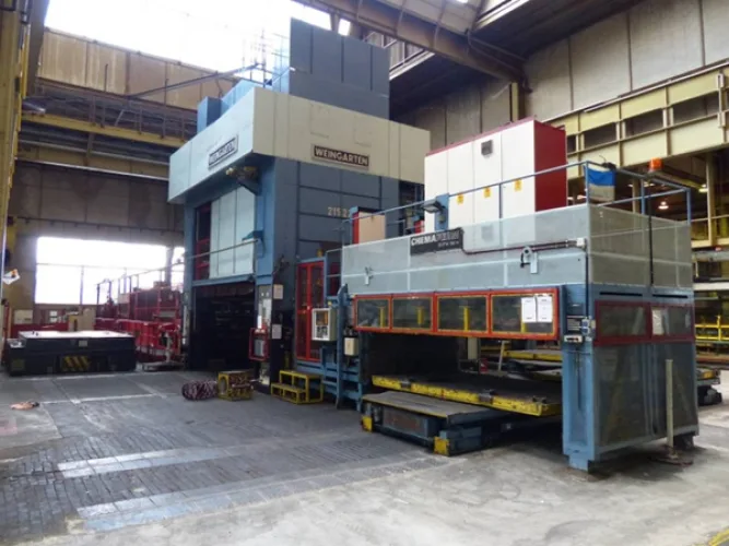 Photo #78 of MAJOR FORMER AUTOMOTIVE STAMPING FACILITY- 25 PRESS LINES TO 4500 TONS: TRANSFER, DOUBLE ACTION, HYDRAULIC, STRAIGHT SIDE, OBI, GAPS, TRYOUT, CRANES: OVERHEAD, MOBILE, STRADDLE, GANTRY CRANES TO 80 TON, 5-AXIS VERTICAL GANTRY MILLING MACHINE, OVER 100 CNC