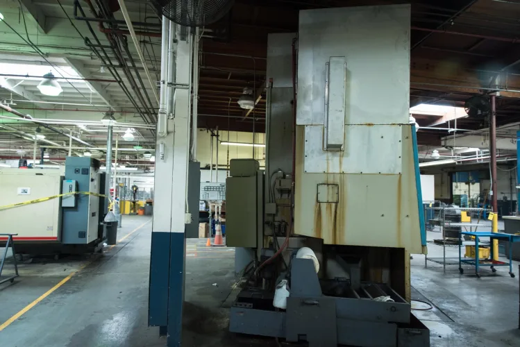 Photo #49 of COMPLETE CLOSURE OF AN AUTOMOTIVE MANUFACTURING PLANT - MERITOR, FEATURING: GLEASON & LIEBHER GEAR HOBBERS, GEAR TESTERS, KURAKI BORING MILL, KLINE SPLINE ROLLERS, MOBILE EQUIPMENT, HEAT TREAT EQUIPMENT & FURNACES & MUCH MORE
