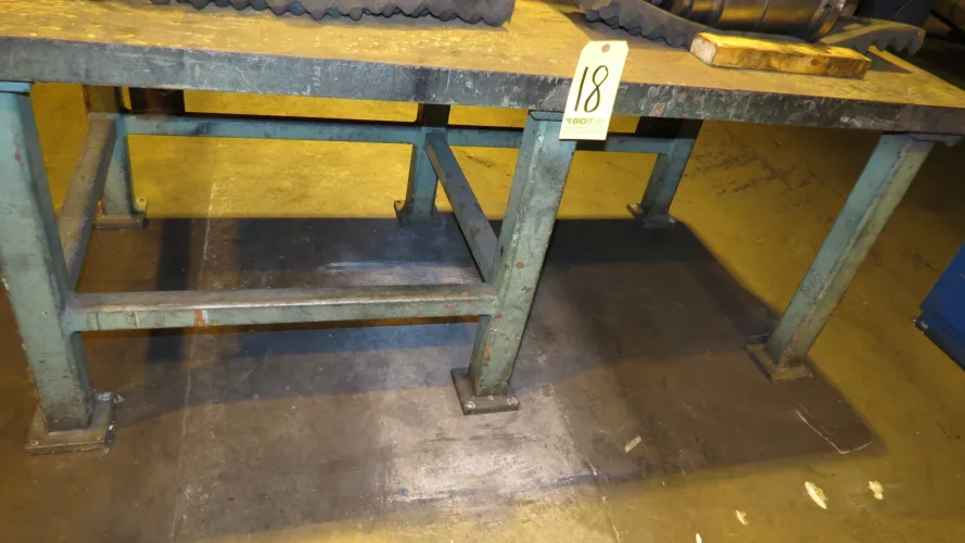 Photo #5 of SURPLUS METALWORKING EQUIPMENT & FURNACES, INCLUDING: 250-TON BLISS PRESS, HYDRAULIC PRESSES, 2004 LK CMM, WHEELABRATOR, ROTARY HEARTH, TEMPERING & HARDING OVENS,  BRIDGE MILL, BANDSAW, CHILLERS, FILTER PRESSES & COMPRESSORS.