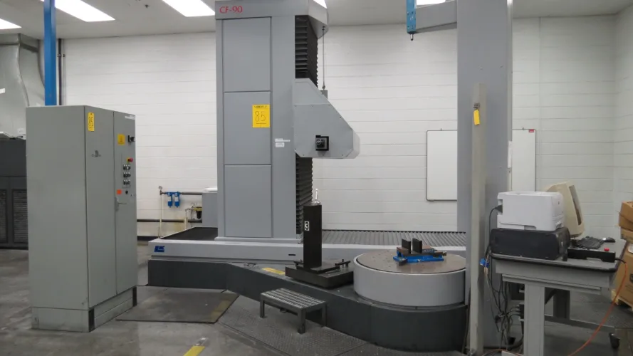 Photo #9 of SURPLUS METALWORKING EQUIPMENT & FURNACES, INCLUDING: 250-TON BLISS PRESS, HYDRAULIC PRESSES, 2004 LK CMM, WHEELABRATOR, ROTARY HEARTH, TEMPERING & HARDING OVENS,  BRIDGE MILL, BANDSAW, CHILLERS, FILTER PRESSES & COMPRESSORS.