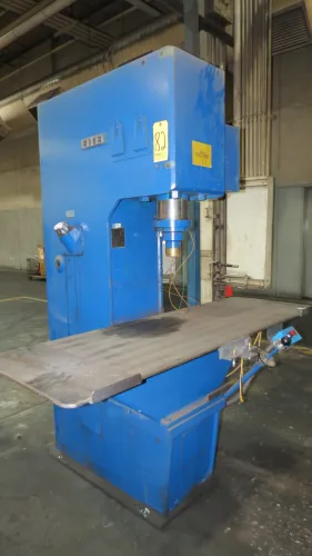 Photo #10 of SURPLUS METALWORKING EQUIPMENT & FURNACES, INCLUDING: 250-TON BLISS PRESS, HYDRAULIC PRESSES, 2004 LK CMM, WHEELABRATOR, ROTARY HEARTH, TEMPERING & HARDING OVENS,  BRIDGE MILL, BANDSAW, CHILLERS, FILTER PRESSES & COMPRESSORS.